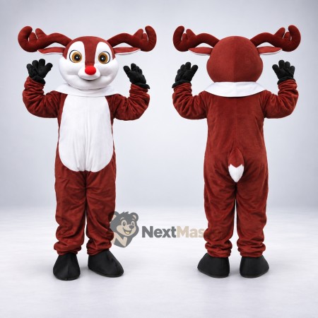 Deer Mascot Costume - Brown for Fairs