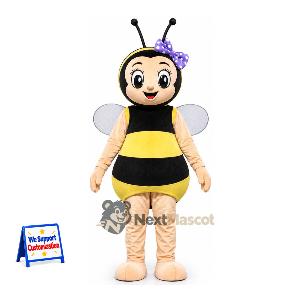 Bee Character Mascot Costume for Nature Events Bee Character Mascot Costume for Nature Events