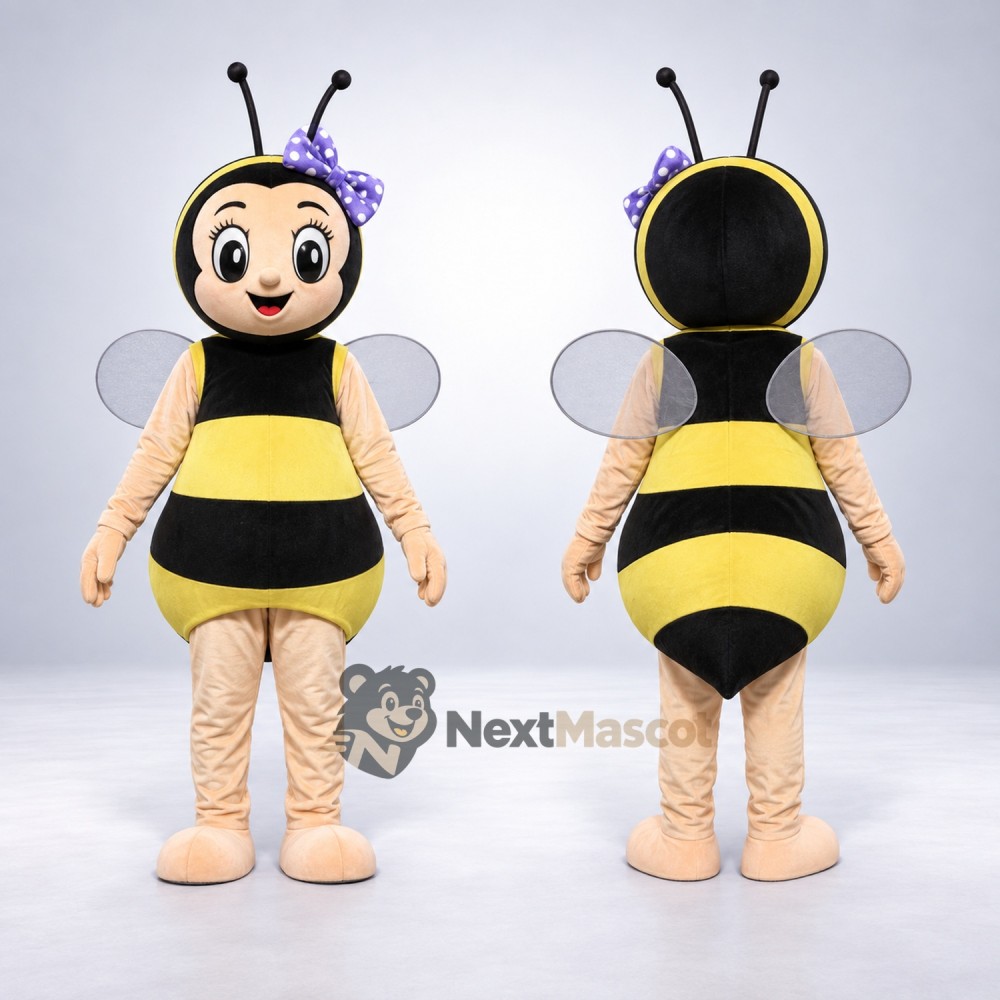 Bee Character Mascot Costume for Nature Events Bee Character Mascot Costume for Nature Events