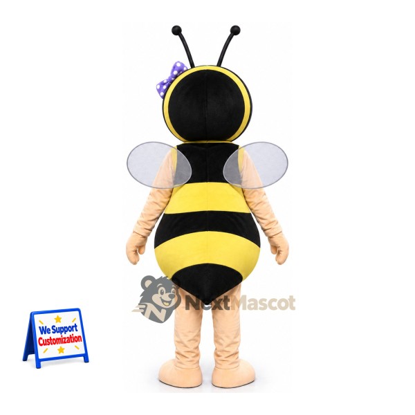 Bee Character Mascot Costume for Nature Events