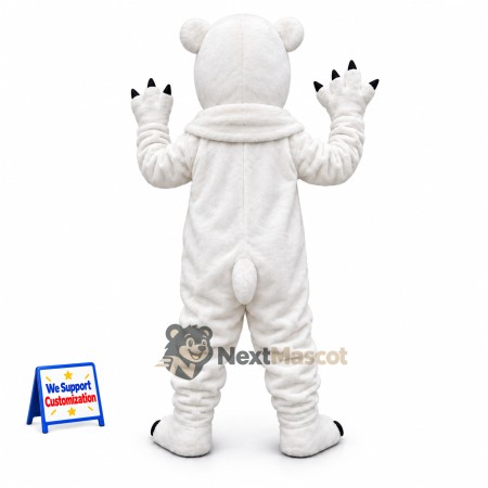 Polar Bear Mascot Costume for Promotions Polar Bear Mascot Costume for Promotions