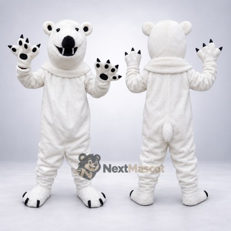 Polar Bear Mascot Costume for Promotions Polar Bear Mascot Costume for Promotions