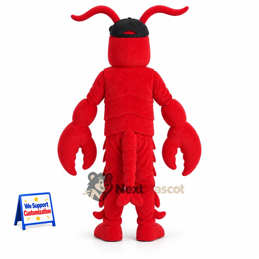 Lobster Mascot Costume - Red for Ocean Awareness Lobster Mascot Costume - Red for Ocean Awareness