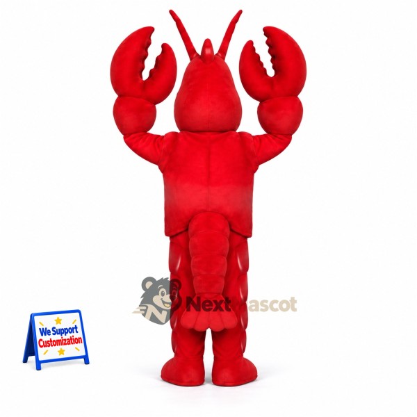 Lobster Mascot Costume - Red for Parades Lobster Mascot Costume - Red for Parades