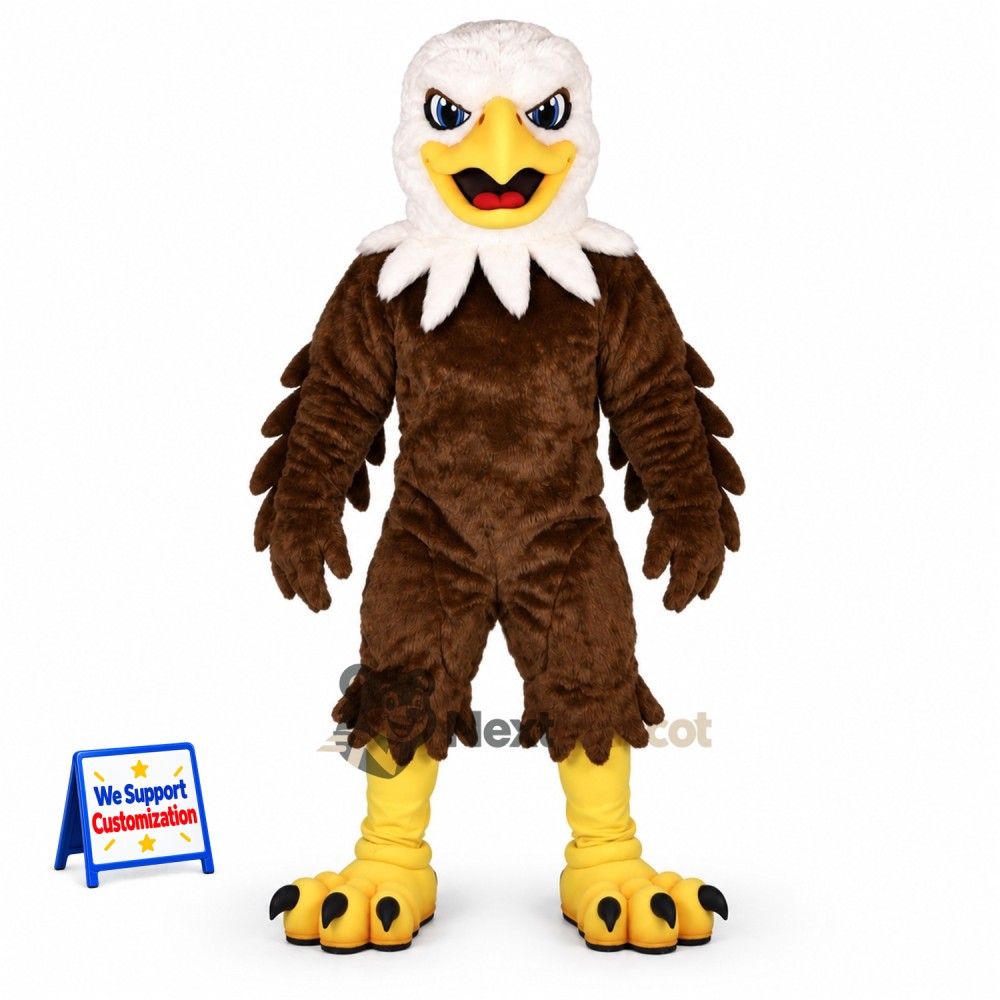 Bald Eagle Mascot Costume for Campus Parades Bald Eagle Mascot Costume for Campus Parades