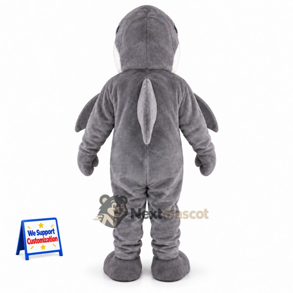 Shark Mascot Costume - Gray for Birthday Parties Shark Mascot Costume - Gray for Birthday Parties