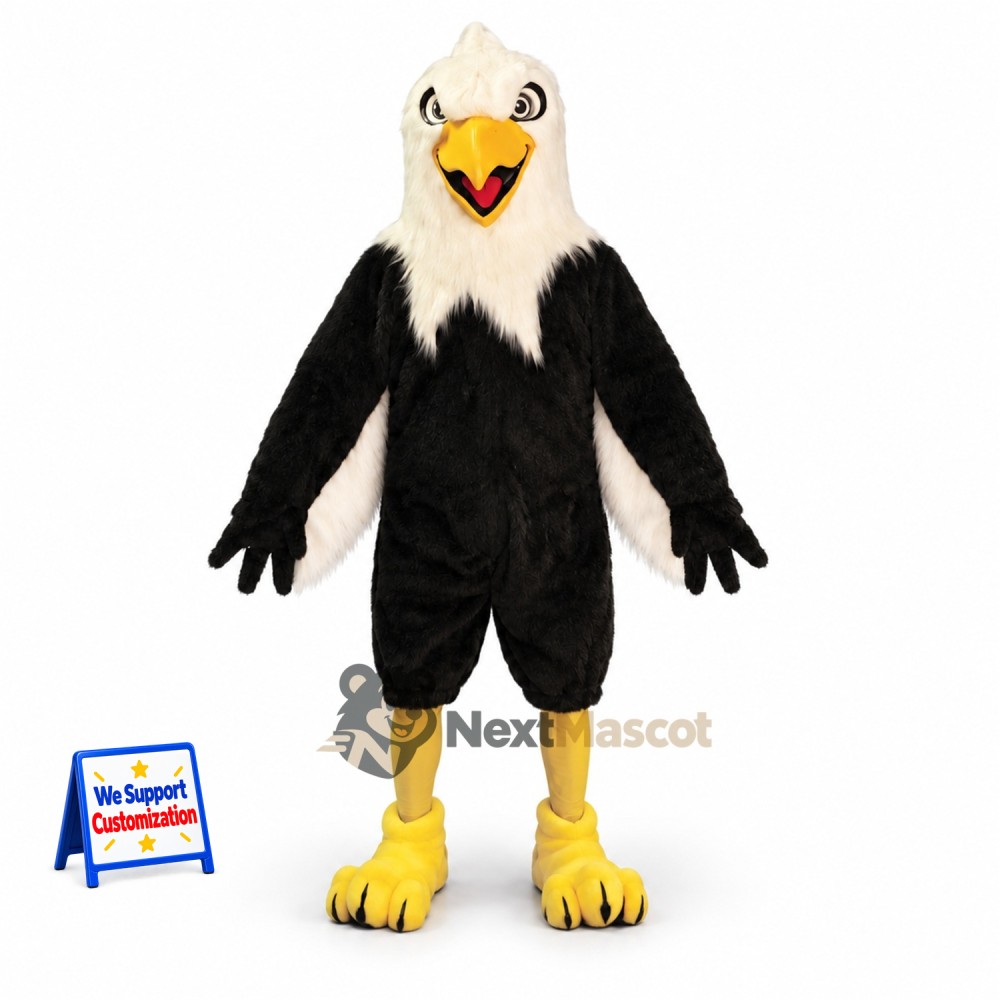 Bald Eagle Mascot Costume for Team Celebrations Bald Eagle Mascot Costume for Team Celebrations