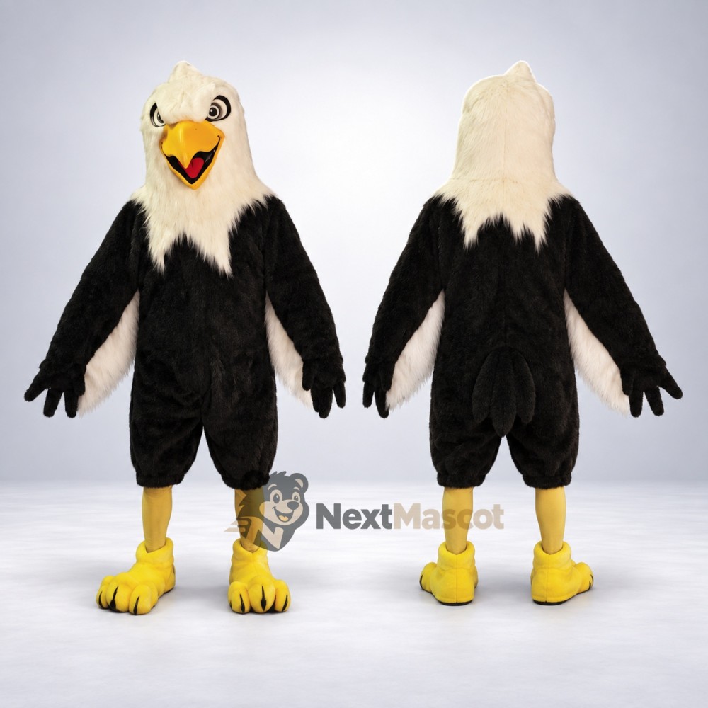 Bald Eagle Mascot Costume for Team Celebrations Bald Eagle Mascot Costume for Team Celebrations