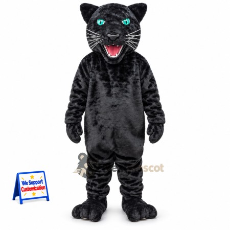 Panther Mascot Costume - Black for School Spirit Panther Mascot Costume - Black for School Spirit