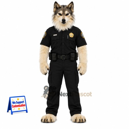 Dog Mascot Costume - Police Style Dog Mascot Costume - Police Style