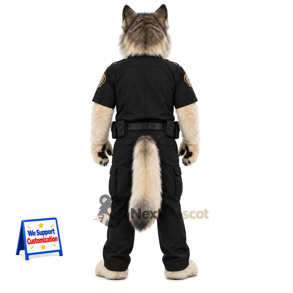 Dog Mascot Costume - Police Style Dog Mascot Costume - Police Style