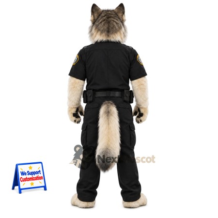 Dog Mascot Costume - Police Style Dog Mascot Costume - Police Style