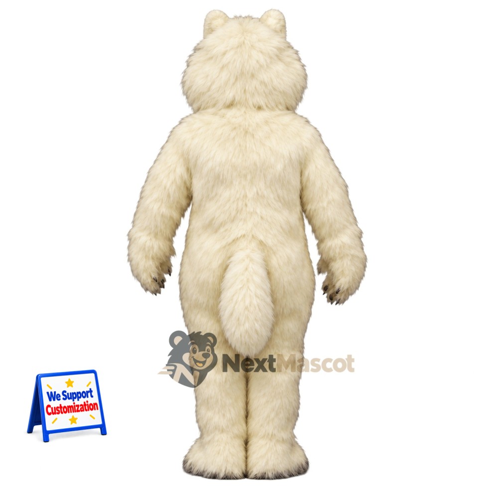 Dog Mascot Costume - White for Parades Dog Mascot Costume - White for Parades