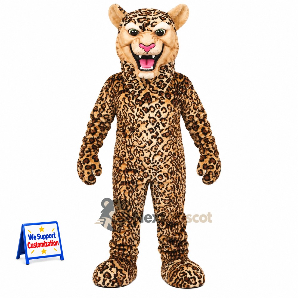 Leopard Mascot Costume - Spotted for Stage Shows