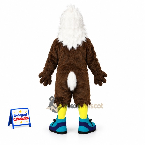 Bald Eagle Mascot Costume for Stadium Events Bald Eagle Mascot Costume for Stadium Events