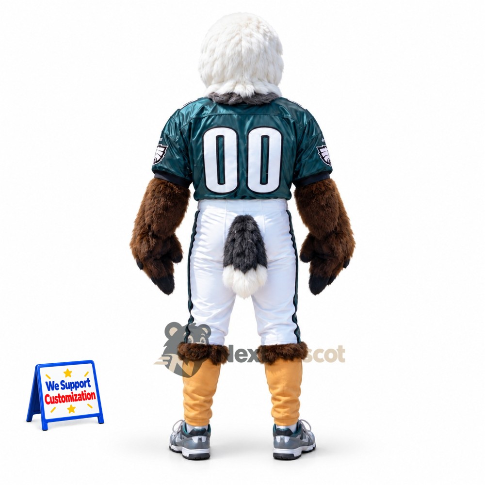 Bald Eagle Mascot Costume - Football Uniform Bald Eagle Mascot Costume - Football Uniform