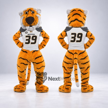 Tiger Mascot Costume - Football Jersey Tiger Mascot Costume - Football Jersey