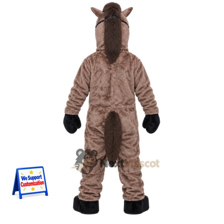 Horse Mascot Costume - Brown for Birthday Parties Horse Mascot Costume - Brown for Birthday Parties