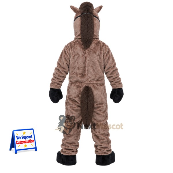 Horse Mascot Costume - Brown for Birthday Parties Horse Mascot Costume - Brown for Birthday Parties