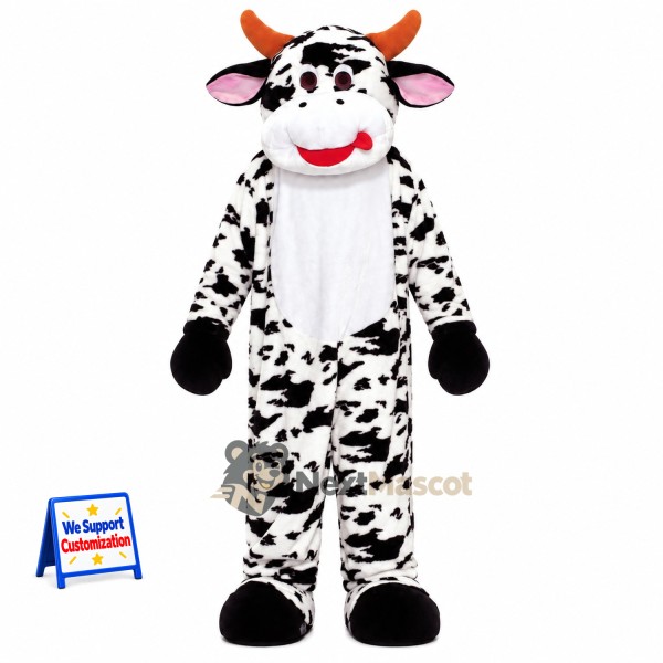 Cow Mascot Costume - Spotted for Town Festivals