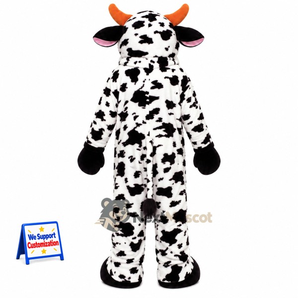 Cow Mascot Costume - Spotted for Town Festivals Cow Mascot Costume - Spotted for Town Festivals