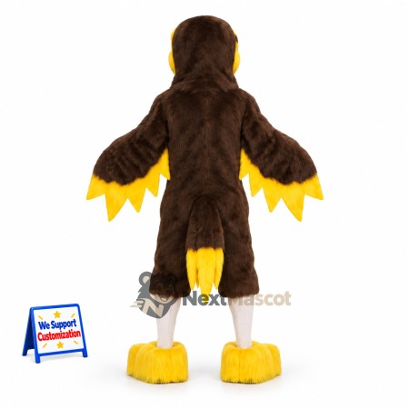 Hawk Mascot Costume - Brown Hawk Mascot Costume - Brown