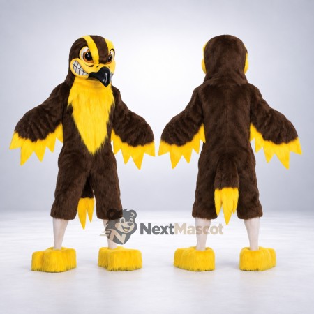 Hawk Mascot Costume - Brown Hawk Mascot Costume - Brown