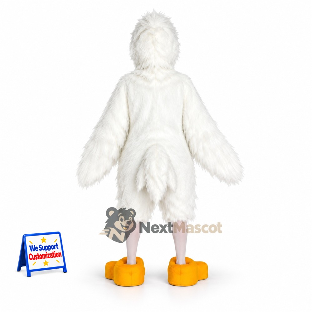 Chicken Mascot Costume - White Chicken Mascot Costume - White