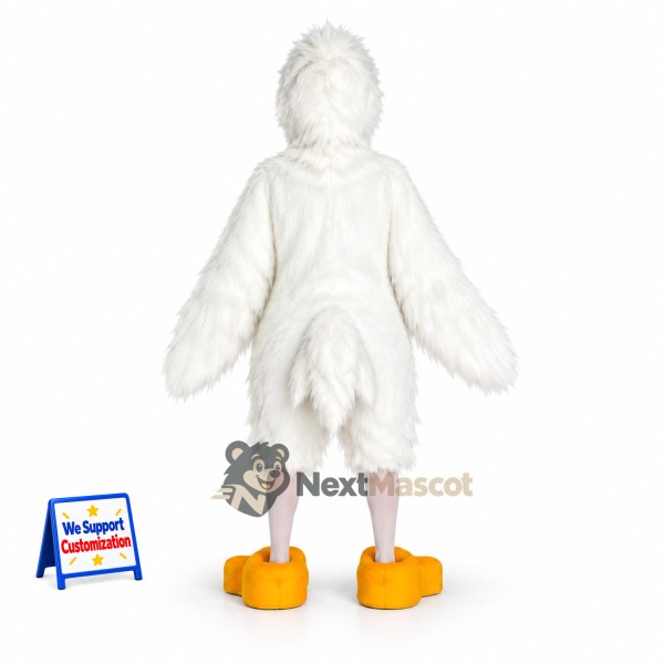 Chicken Mascot Costume - White Chicken Mascot Costume - White