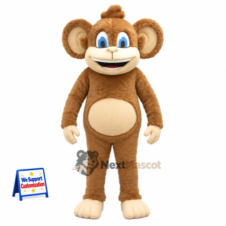 Monkey Mascot Costume - Brown for Carnivals Monkey Mascot Costume - Brown for Carnivals