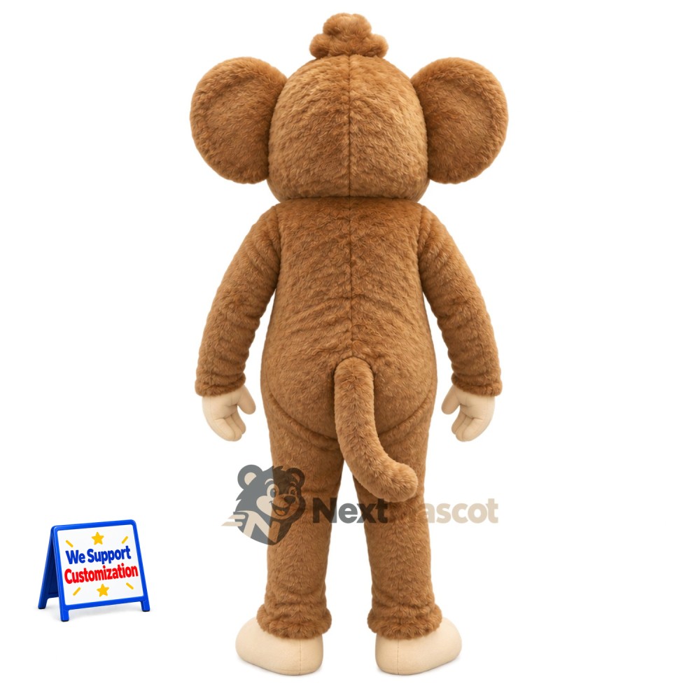 Monkey Mascot Costume - Brown for Carnivals Monkey Mascot Costume - Brown for Carnivals