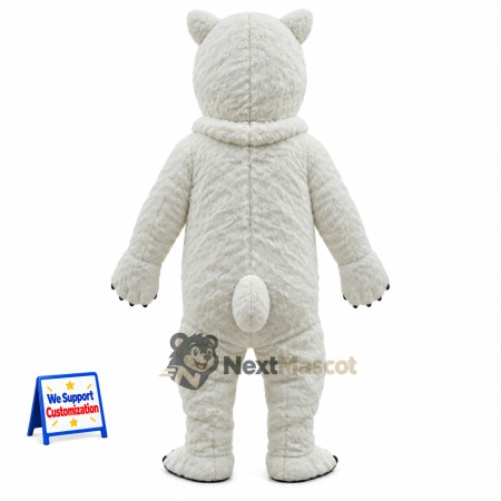 Polar Bear Mascot Costume for Grand Openings
