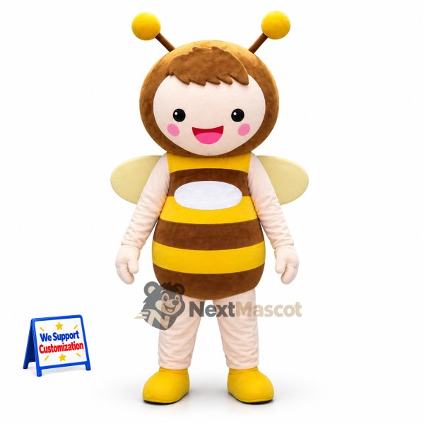 Bee Girl Mascot Costume for Nature Events