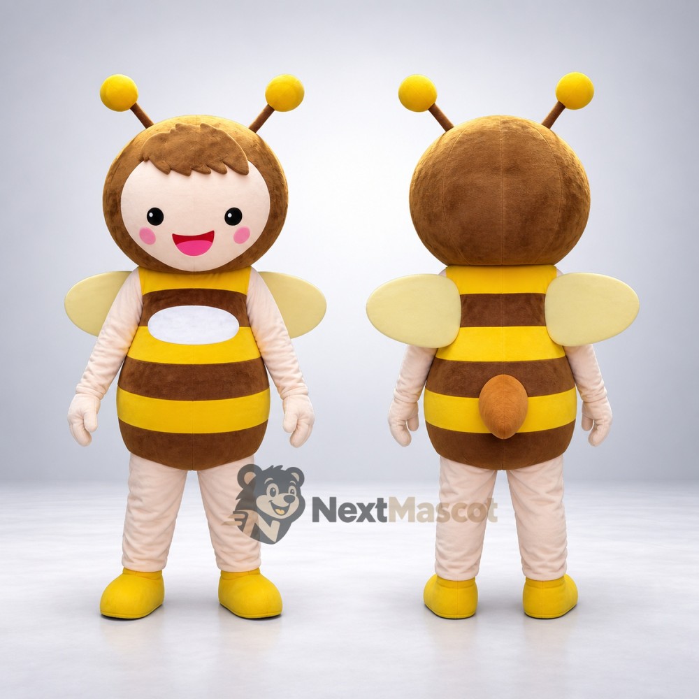 Bee Girl Mascot Costume for Nature Events Bee Girl Mascot Costume for Nature Events