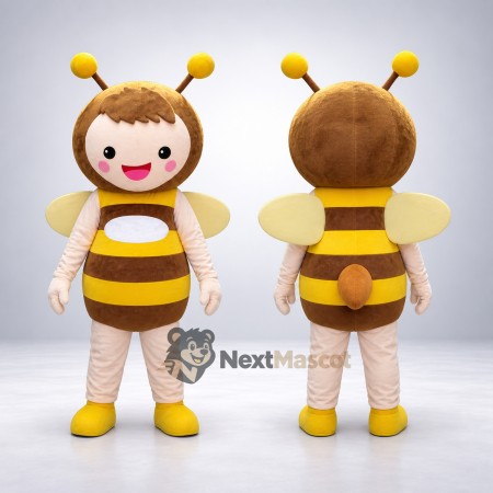 Bee Girl Mascot Costume for Nature Events Bee Girl Mascot Costume for Nature Events