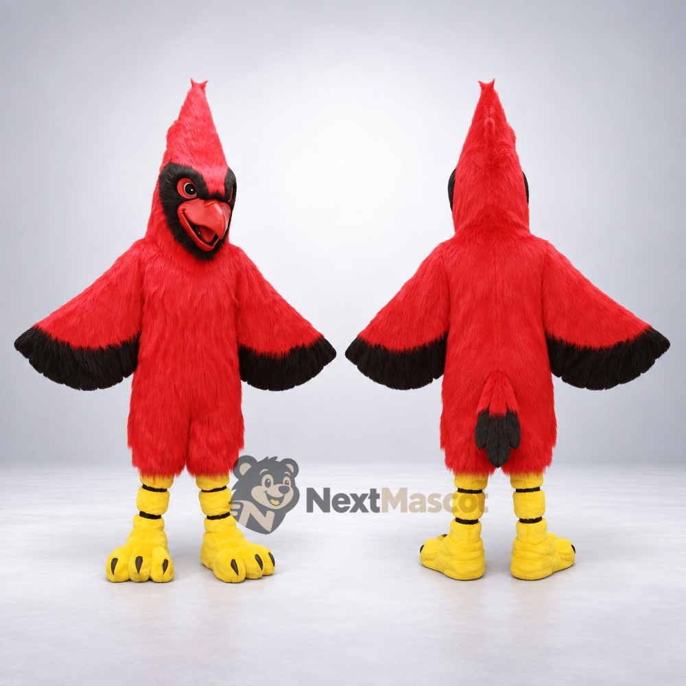 Cardinal Mascot Costume - Red for Pep Rallies Cardinal Mascot Costume - Red for Pep Rallies