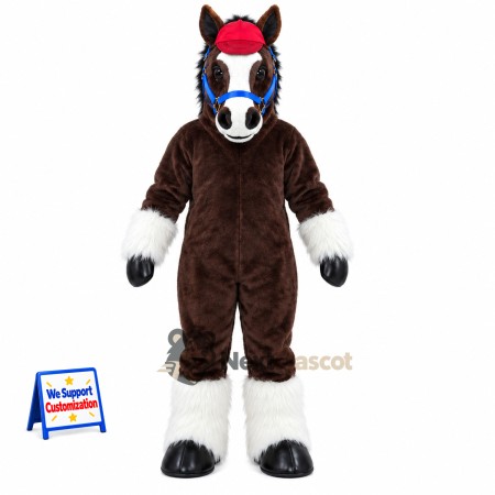 Horse Mascot Costume - Brown for Sports Days