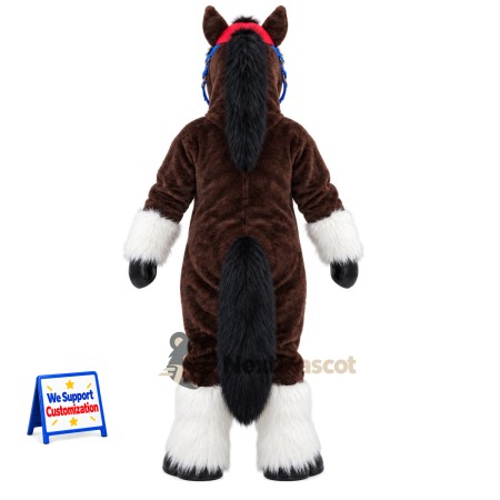 Horse Mascot Costume - Brown for Sports Days