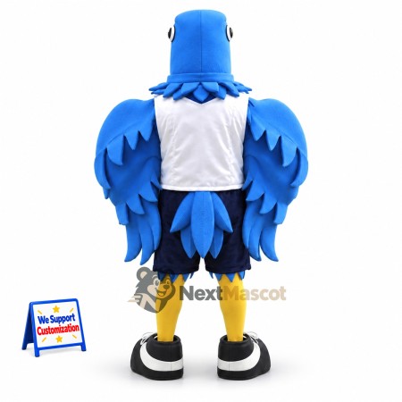 Eagle Mascot Costume - Blue for Team Events Eagle Mascot Costume - Blue for Team Events