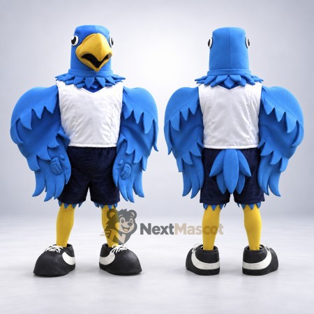 Eagle Mascot Costume - Blue for Team Events Eagle Mascot Costume - Blue for Team Events