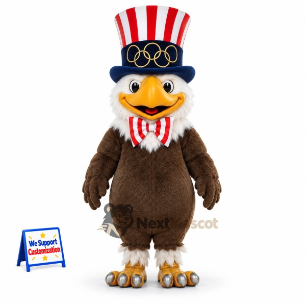 Eagle Mascot Costume - Patriotic for Community Events