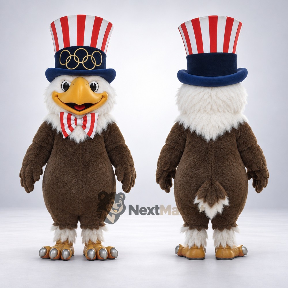 Eagle Mascot Costume - Patriotic for Community Events