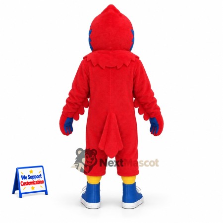 Cardinal Mascot Costume - Red for Team Events