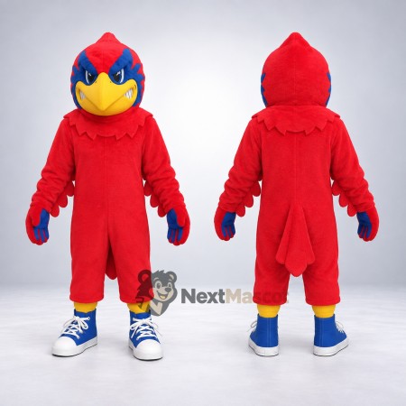 Cardinal Mascot Costume - Red for Team Events