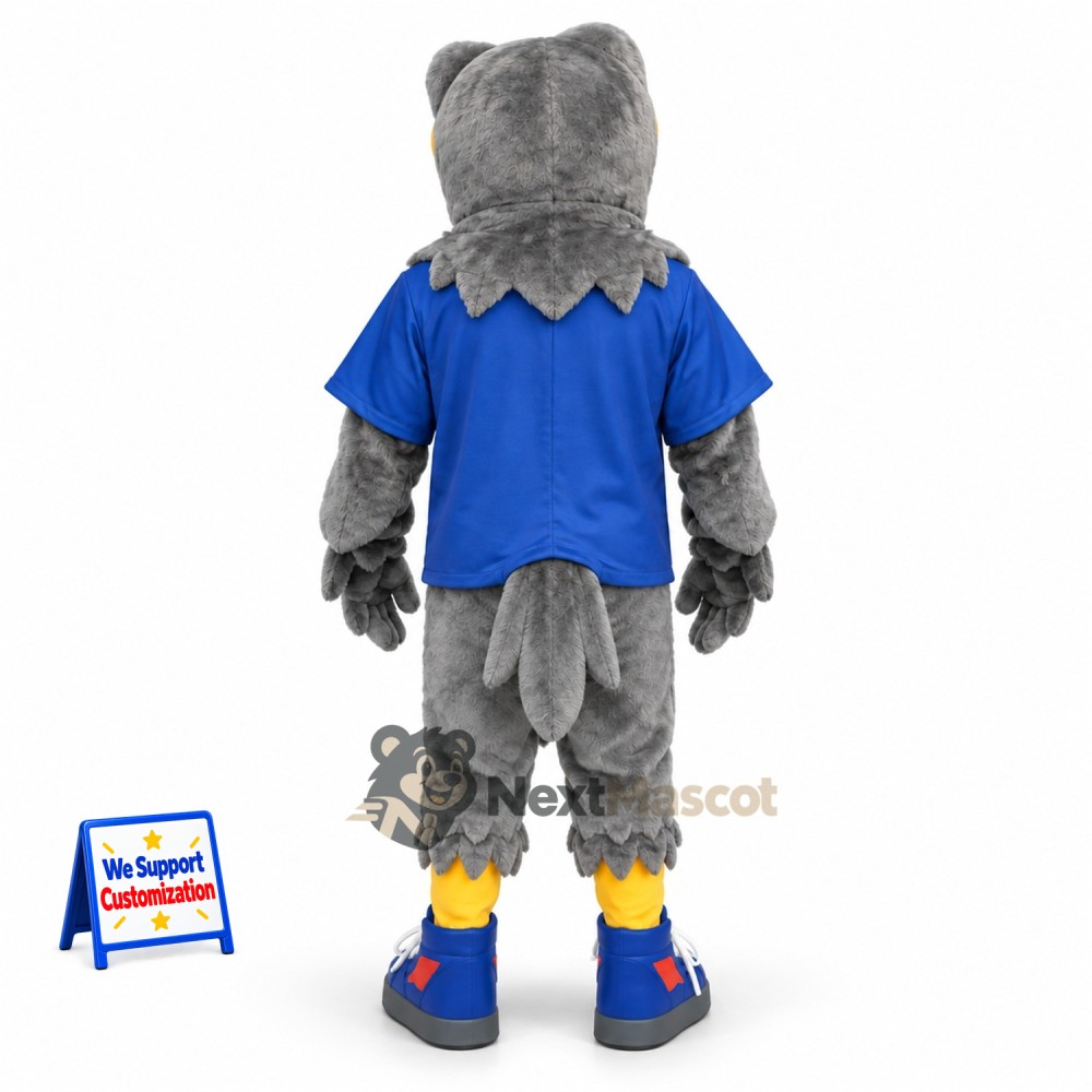 Bird Mascot Costume - Gray for Sports Days Bird Mascot Costume - Gray for Sports Days