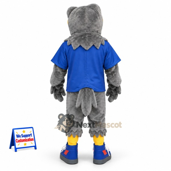 Bird Mascot Costume - Gray for Sports Days