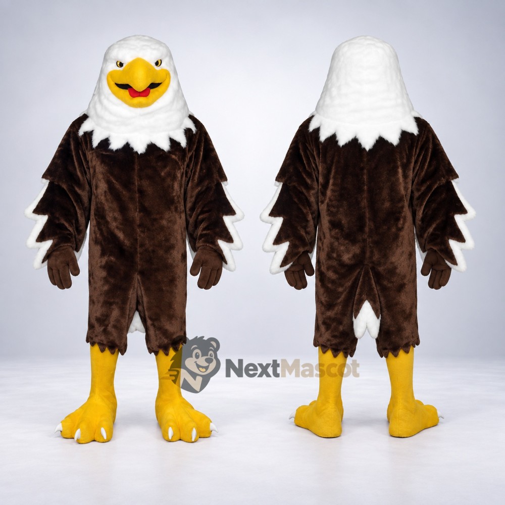 Bald Eagle Mascot Costume for School Pep Rallies Bald Eagle Mascot Costume for School Pep Rallies