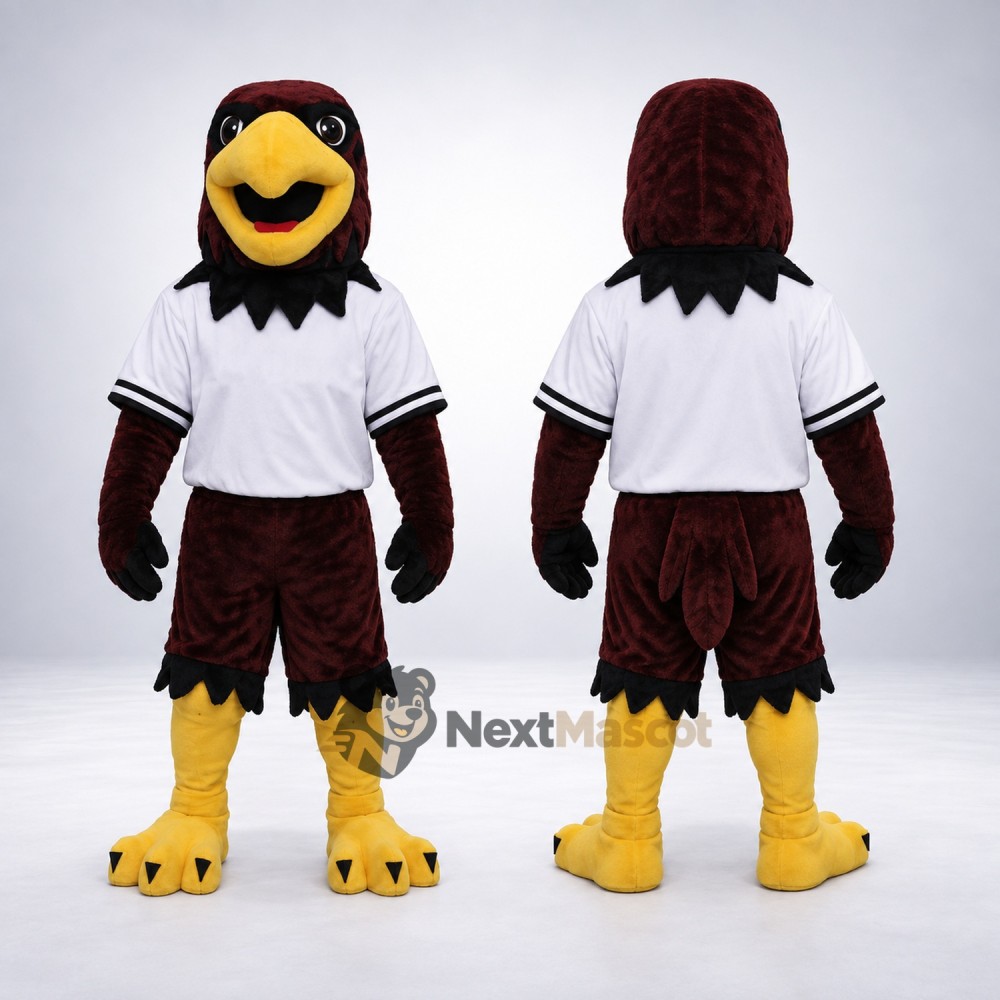 Bird Mascot Costume - Black for Pep Rallies Bird Mascot Costume - Black for Pep Rallies