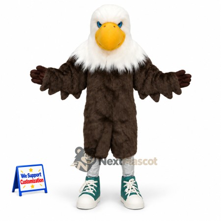 Bald Eagle Mascot Costume for College Pep Rallies Bald Eagle Mascot Costume for College Pep Rallies