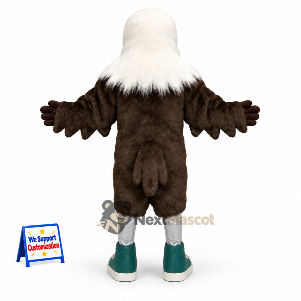 Bald Eagle Mascot Costume for College Pep Rallies Bald Eagle Mascot Costume for College Pep Rallies